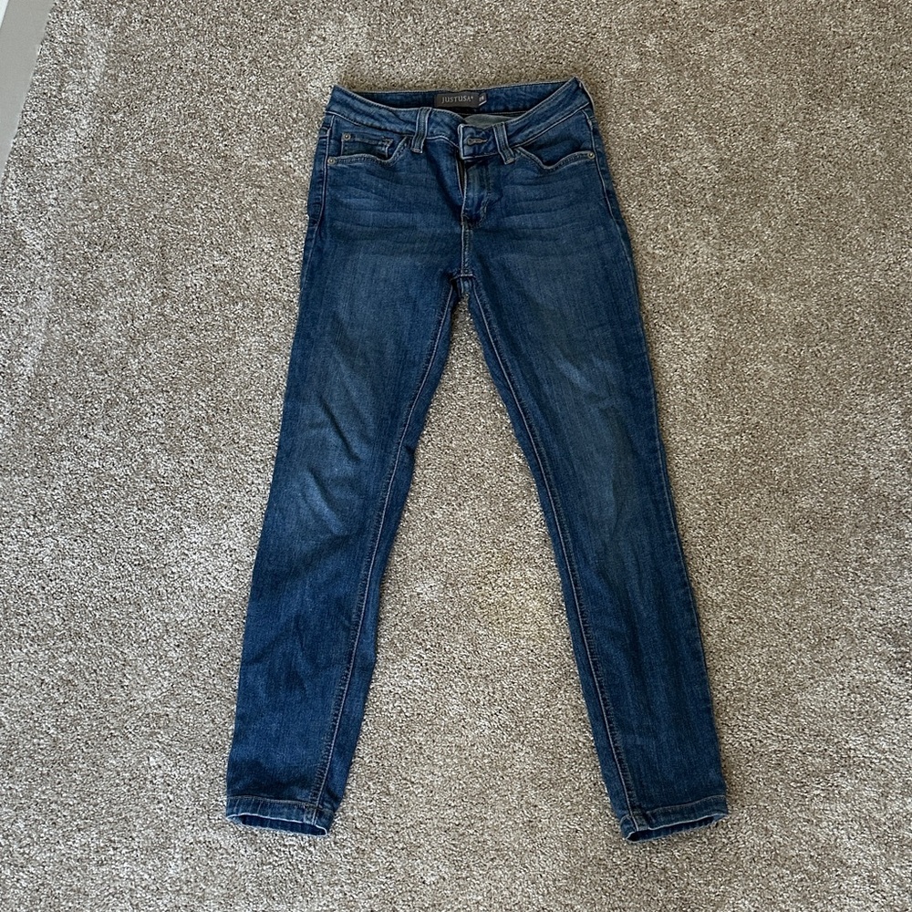 Just USA Dark Indigo Skinny Jeans